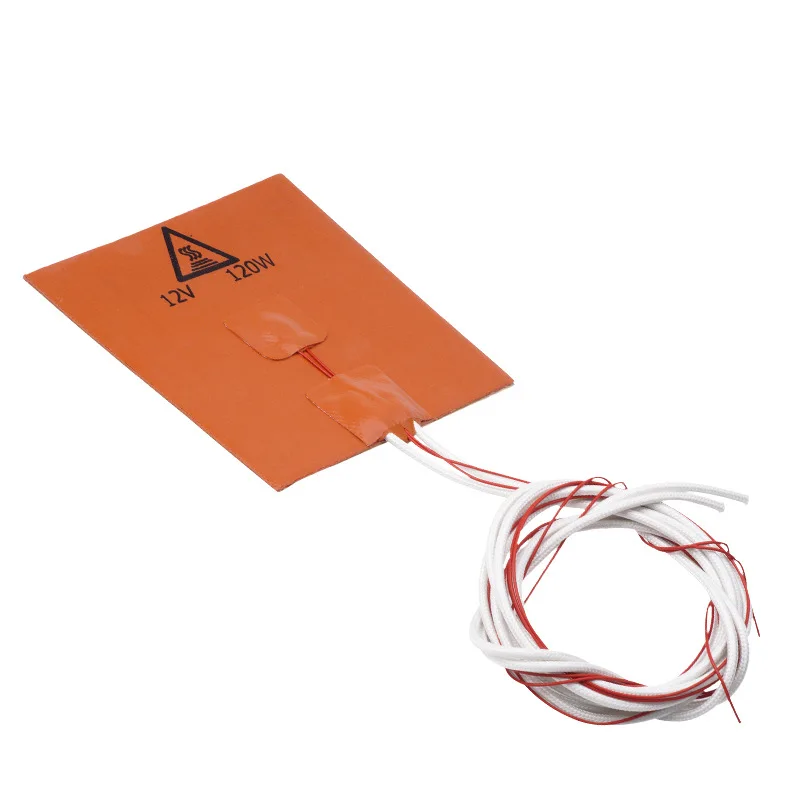 3D printer accessories 120x120mm 12V 120W silicone rubber hot bed silicone rubber heating pad heating plate
3D printer accessories 120x120mm 12V 120W silicone rubber hot bed silicone rubber heating pad heating plate