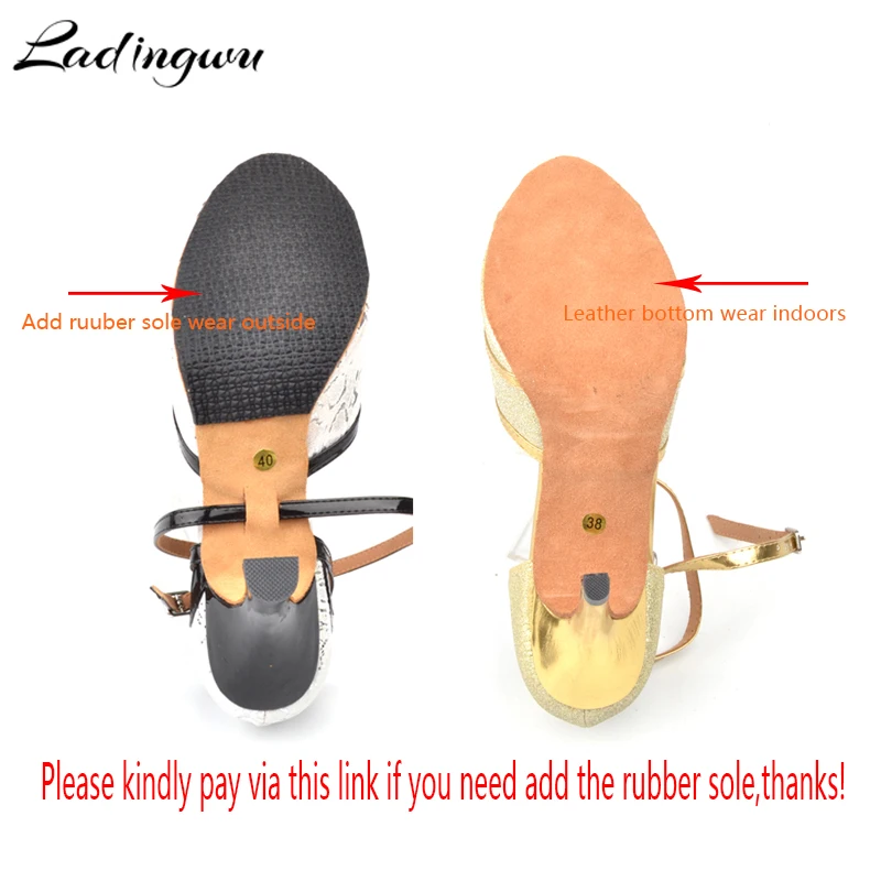 The Rubber Outsole For Latin dance shoes Ballroom dancing shoes Tango ballroom Dance Shoes
The Rubber Outsole For Latin dance shoes Ballroom dancing shoes Tango ballroom Dance Shoes