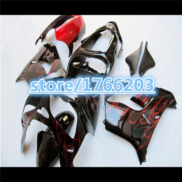 Red flames Fairing kit for KAWASAKI Ninja ZX9R 00 01 ZX 9R 2000 2001 gloss black ZX-9R 00-01 zx9r 2000-2001 body work
Red flames Fairing kit for KAWASAKI Ninja ZX9R 00 01 ZX 9R 2000 2001 gloss black ZX-9R 00-01 zx9r 2000-2001 body work