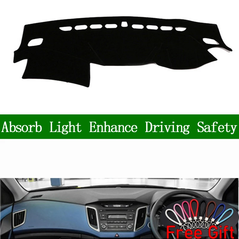 For Hyundai IX25 Creta 2014 2015 2016 2017 2018 2019 Right Hand Drive Dashboard Cover Car Stickers Dash Mat Interior Accessories
For Hyundai IX25 Creta 2014 2015 2016 2017 2018 2019 Right Hand Drive Dashboard Cover Car Stickers Dash Mat Interior Accessories