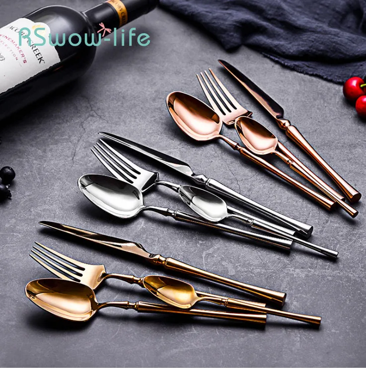 Stainless Steel Cutlery Western Steak Cutlery Spoon Tableware Creative Gifts Kitchen Stuff Fork Spoon Metal Decoration
Stainless Steel Cutlery Western Steak Cutlery Spoon Tableware Creative Gifts Kitchen Stuff Fork Spoon Metal Decoration