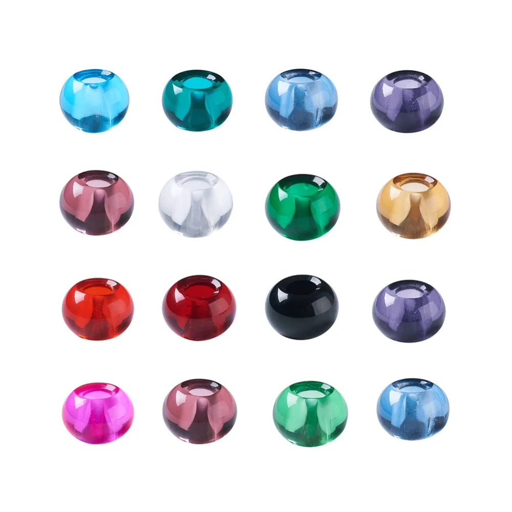 Handmade Abacus Lampwork Mixed Color Large Hole European Beads, Size: about 14mm in diameter, 8.5mm thick, hole: 5mm
Handmade Abacus Lampwork Mixed Color Large Hole European Beads, Size: about 14mm in diameter, 8.5mm thick, hole: 5mm