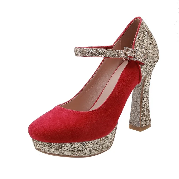 Olomm Women Platform Pumps Buckle Strap Square High Heels Pumps Sqaure Toe Black Red Nude Party Shoes Women Plus US Size 3-10.5
Olomm Women Platform Pumps Buckle Strap Square High Heels Pumps Sqaure Toe Black Red Nude Party Shoes Women Plus US Size 3-10.5