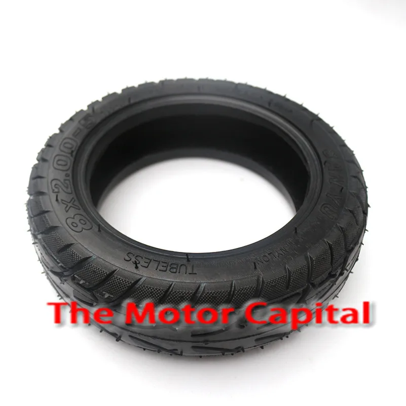 1 pc GOOD QUALITY WHEEL 8X2.00-5 Tire Tubeless 8*2.00-5 tire 8/2.00-5 tire Scooter free shipping
1 pc GOOD QUALITY WHEEL 8X2.00-5 Tire Tubeless 8*2.00-5 tire 8/2.00-5 tire Scooter free shipping