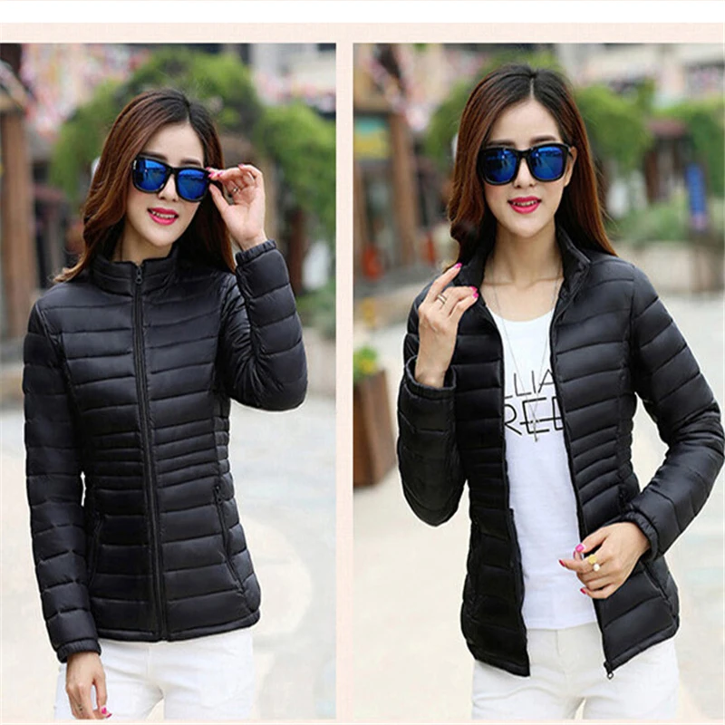Nice New Fashion Thin Short Autumn Winter Jacket Women Cotton Bomber Jacket Womens Winter Jackets A852
Nice New Fashion Thin Short Autumn Winter Jacket Women Cotton Bomber Jacket Womens Winter Jackets A852