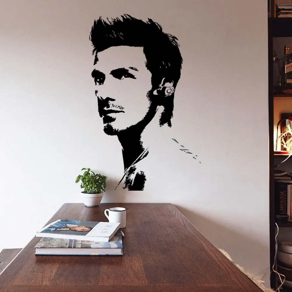 Free shipping DIY vinyl David Beckham, the sitting room the bedroom decorates a wall stickers
Free shipping DIY vinyl David Beckham, the sitting room the bedroom decorates a wall stickers