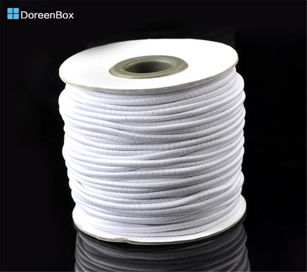 Doreen Box симпатичный 1 рулон (около 40 м) Белый эластичный латексный шнур с хлопковой подкладкой 2 мм (B21704)
Doreen Box симпатичный 1 рулон (около 40 м) Белый эластичный латексный шнур с хлопковой подкладкой 2 мм (B21704)