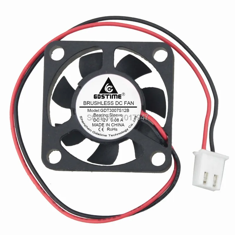 200pieces lot Gdstime 12V 2Pin Connector 3007 30x7mm Mini Cooling DC Brushless Motor Fan
200pieces lot Gdstime 12V 2Pin Connector 3007 30x7mm Mini Cooling DC Brushless Motor Fan