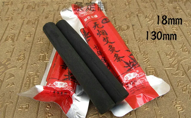 10pcs 18*130mm Nanyang seven years smokeless moxa stick acupuncture massage moxibustion moxa wormwood Artemisia
10pcs 18*130mm Nanyang seven years smokeless moxa stick acupuncture massage moxibustion moxa wormwood Artemisia