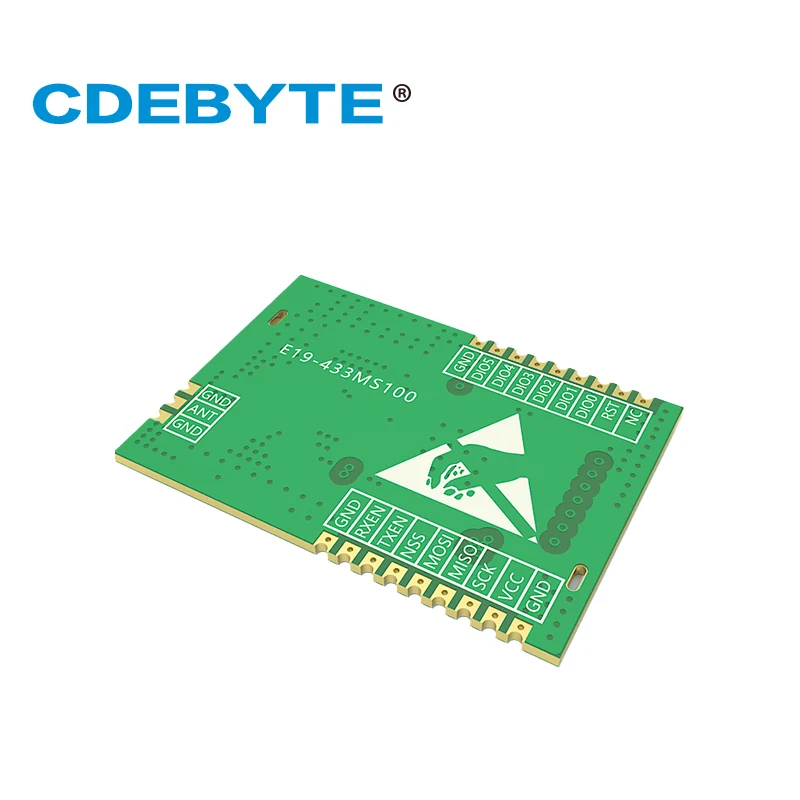 E19-433M20SC lora long range SX1278 433mhz 100mW stamp-hole antenna IOT uhf wireless transceiver(transmitter/receiver) module
E19-433M20SC lora long range SX1278 433mhz 100mW stamp-hole antenna IOT uhf wireless transceiver(transmitter/receiver) module