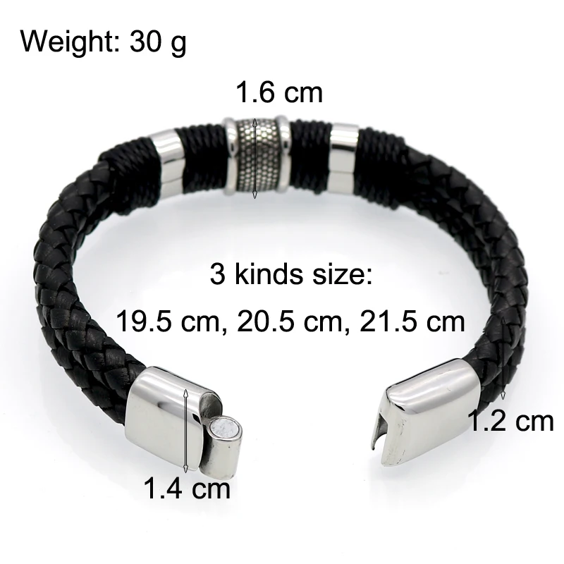 Handmade Genuine Leather Weaved Double Layer Man Leather Bracelets Casual/Sporty Bicycle Motorcycle Delicate Cool Men Jewelry
Handmade Genuine Leather Weaved Double Layer Man Leather Bracelets Casual/Sporty Bicycle Motorcycle Delicate Cool Men Jewelry