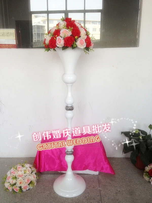 White Wedding Flower Vase Wedding Table Centerpiece 125cm(49") Height wedding road lead 10 pcs/lot
White Wedding Flower Vase Wedding Table Centerpiece 125cm(49") Height wedding road lead 10 pcs/lot