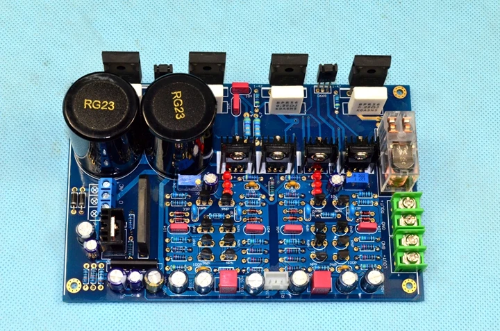 120 Вт + 120 Вт K30 IRF240 IRF9240 транзистор FET симметричная плата двойные дифференциальные HiFi Fever
120 Вт + 120 Вт K30 IRF240 IRF9240 транзистор FET симметричная плата двойные дифференциальные HiFi Fever