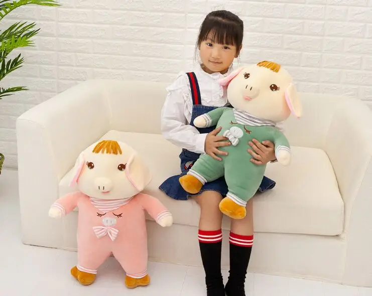 large 50cm pink or green pig plush toy down cotton lovely cartoon pig very soft doll throw pillow birthday gift s2845
large 50cm pink or green pig plush toy down cotton lovely cartoon pig very soft doll throw pillow birthday gift s2845
