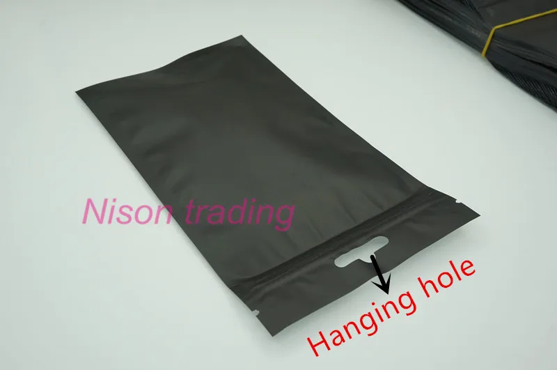 10x18cm 100pcs front matte transparent black aluminium foil ziplock bag, resealable zipper close mylar plastic pouch pack food
10x18cm 100pcs front matte transparent black aluminium foil ziplock bag, resealable zipper close mylar plastic pouch pack food