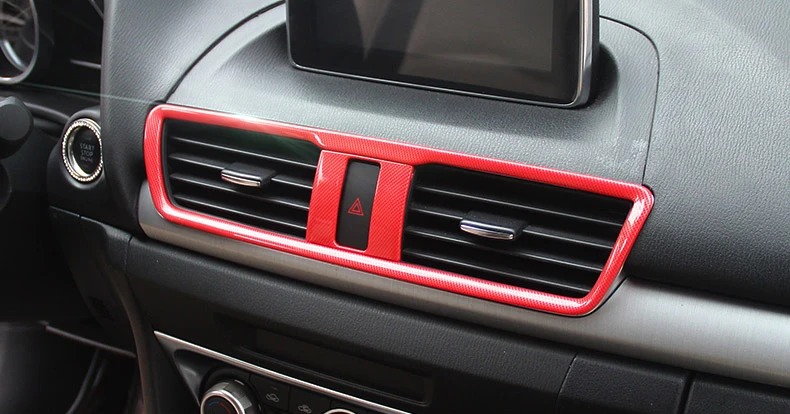 2pcs abs for Mazda 3 Axela 2017 air conditioning The outlet Decorative box Carbon fiber Decorative sticker
2pcs abs for Mazda 3 Axela 2017 air conditioning The outlet Decorative box Carbon fiber Decorative sticker