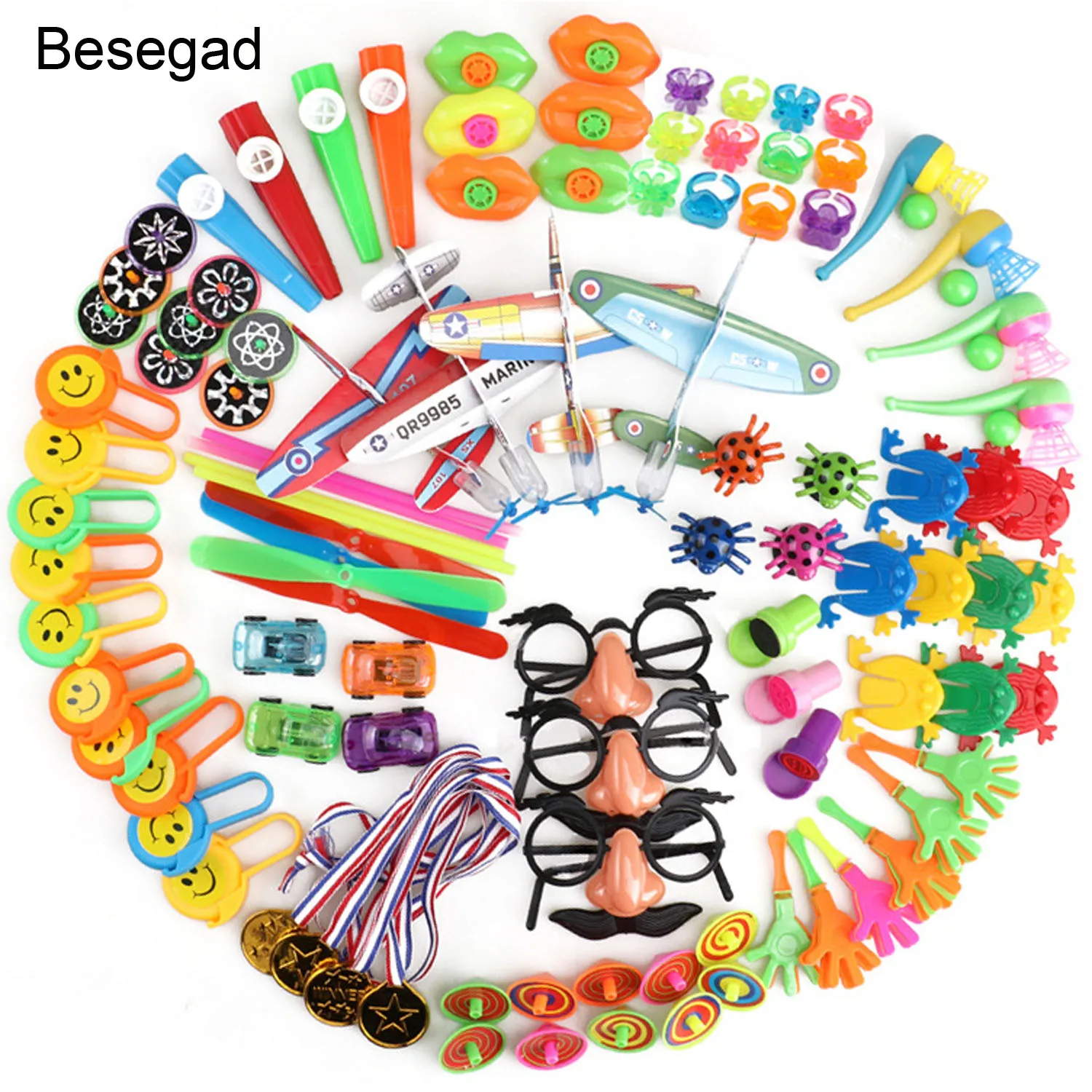 Besegad 00PCS Assorted Style Kids Children Boys Girls Favor Prizes Rewards Gift Toy Set for School Carnivals Birthday Party
Besegad 00PCS Assorted Style Kids Children Boys Girls Favor Prizes Rewards Gift Toy Set for School Carnivals Birthday Party