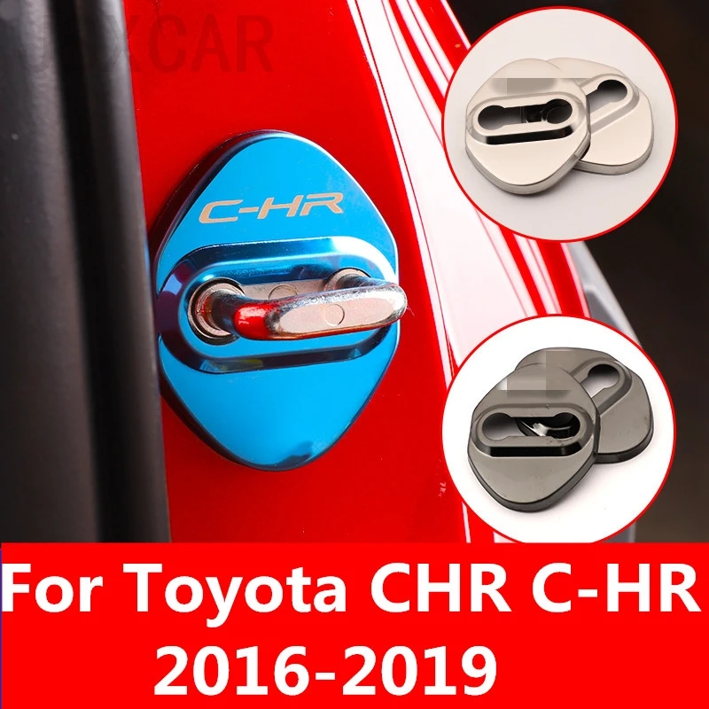 Водонепроницаемый дверной замок для автомобиля Toyota CHR C HR 2016 2019|Хромирование| |