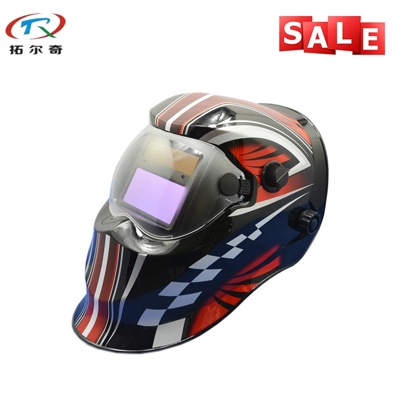 Red Printing Cool Welding Headgear Solar Darkening Welder Equipment Grinding Welding Helmet KD04-2200DE
Red Printing Cool Welding Headgear Solar Darkening Welder Equipment Grinding Welding Helmet KD04-2200DE