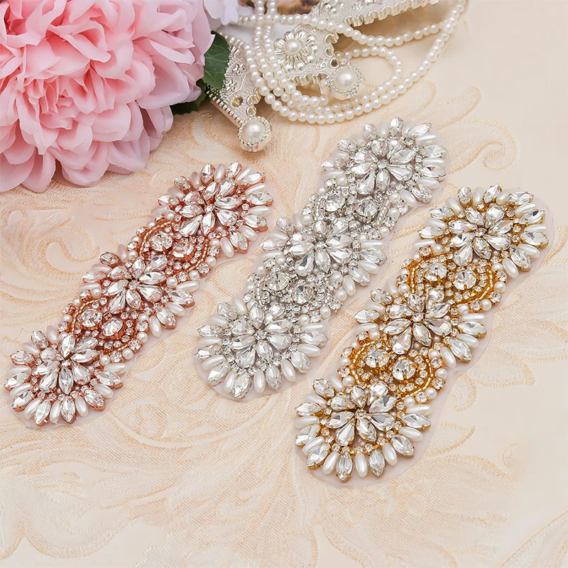 YANSTAR(30pcs) Wholesale Bridal Gown Rhinestones Appliques For Wedding Dress Sash Rose Gold Clear Crystal Rhinestones YS960
YANSTAR(30pcs) Wholesale Bridal Gown Rhinestones Appliques For Wedding Dress Sash Rose Gold Clear Crystal Rhinestones YS960