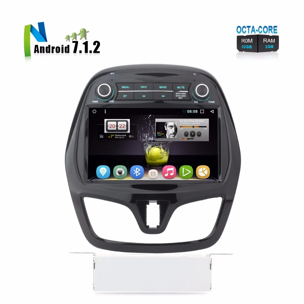 9 "Android стерео для Spark 2015 2016 2017 Авто ПК радио FM gps ГЛОНАСС Аудио Видео Мультимедиа