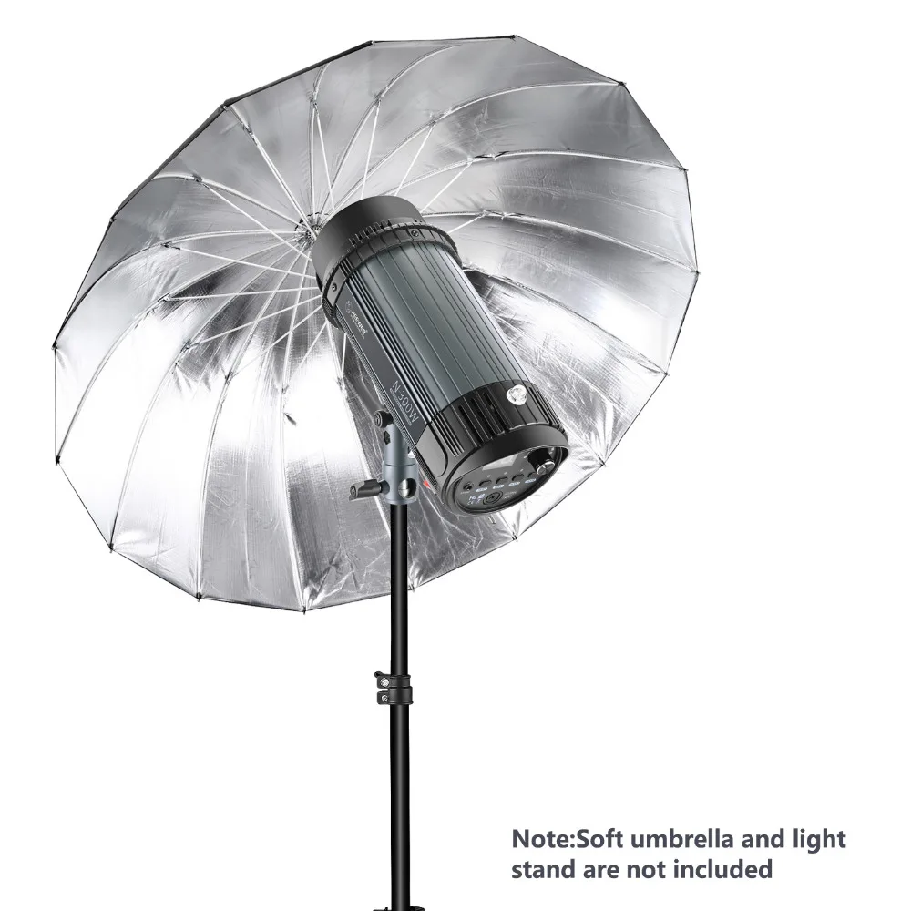 Neewer 300W 5600K Photo Studio Strobe Flash Light Monolight with Modeling Lamp, Aluminium Alloy Professional Speedlite
Neewer 300W 5600K Photo Studio Strobe Flash Light Monolight with Modeling Lamp, Aluminium Alloy Professional Speedlite