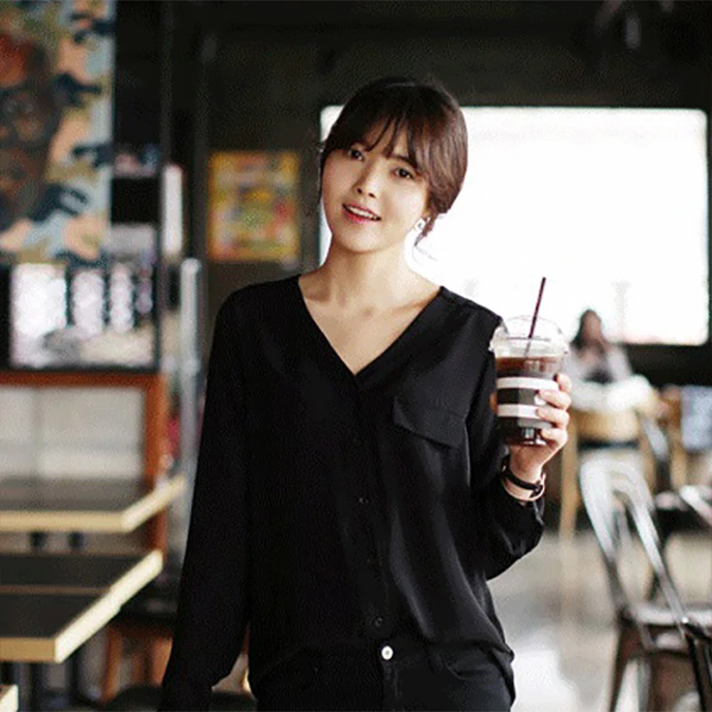 Fashion Women Blouse Long Sleeve Solid Chiffon Blusas tops and blouses office lady Female clothes harajuku S-2XL
Fashion Women Blouse Long Sleeve Solid Chiffon Blusas tops and blouses office lady Female clothes harajuku S-2XL