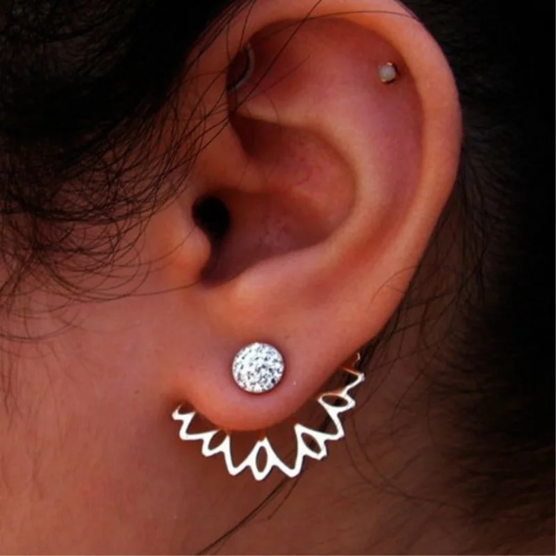 Lotus Crystal Flower Stud Earrings For Women Fashion Jewelry Simple Design Wedding Bride Rhinestones Earring Jewelry
Lotus Crystal Flower Stud Earrings For Women Fashion Jewelry Simple Design Wedding Bride Rhinestones Earring Jewelry