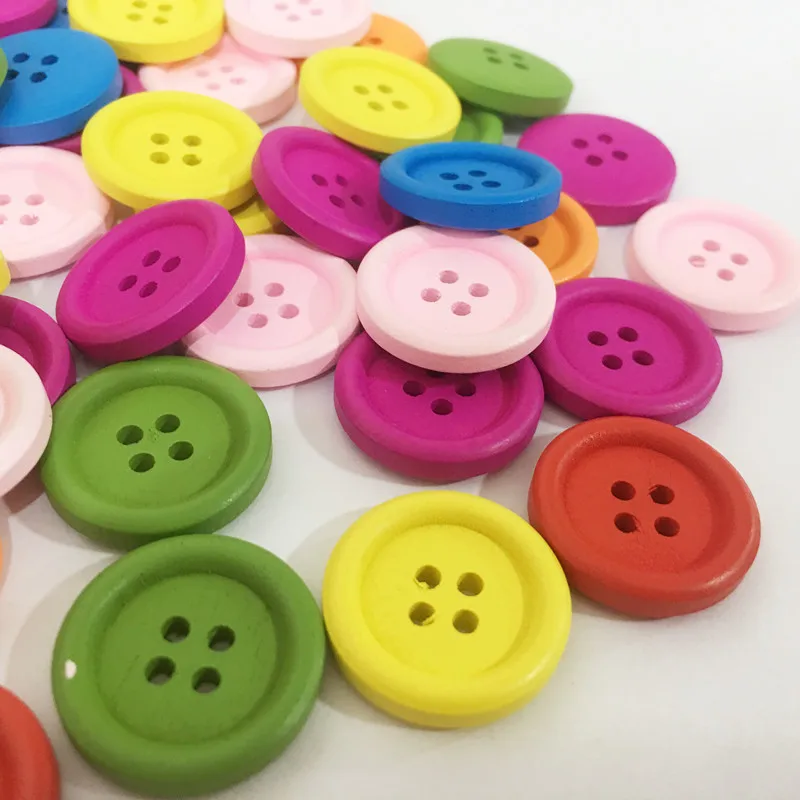 100pcs creative cartoon colorful 4holes wood buttons 15-25mm wooden decorative buttons for crafts sewing decorative buttons
100pcs creative cartoon colorful 4holes wood buttons 15-25mm wooden decorative buttons for crafts sewing decorative buttons