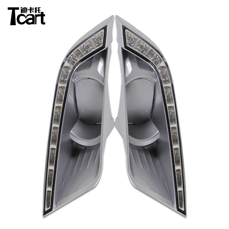 Tcart led 2pcs DRL with yellow turn signal lights for Ford Ranger 2015 2016 daytime running light Auto LED Day Driving fog Lamps
Tcart led 2pcs DRL with yellow turn signal lights for Ford Ranger 2015 2016 daytime running light Auto LED Day Driving fog Lamps