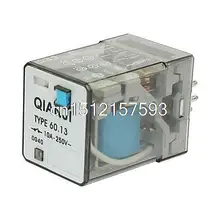60.13 Type Coil Voltage DC 24V 11 Pin High Power Electronmagnetic Relay
