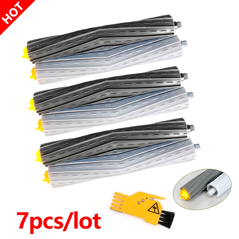 3 Pair Debris Extractor Brush for iRobot Roomba 800 900 Series 870 880 860 980 990 960 Vacuum Cleaner replacement Spare Parts
3 Pair Debris Extractor Brush for iRobot Roomba 800 900 Series 870 880 860 980 990 960 Vacuum Cleaner replacement Spare Parts