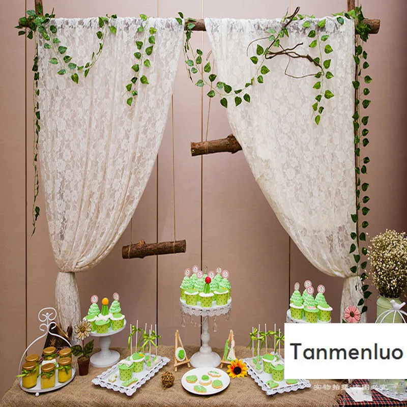 5Mx1.5M White Polyester Lace Fabric For Wedding Backdrops Party Ceremony Arch Drapery Venue Hanging Decorations Favors
5Mx1.5M White Polyester Lace Fabric For Wedding Backdrops Party Ceremony Arch Drapery Venue Hanging Decorations Favors