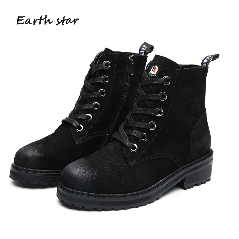 2018 Casual Shoes Women Fashion Brand Martin Boots Real Leather Lady chaussure Autumn Female footware Black Boots botas mujer
2018 Casual Shoes Women Fashion Brand Martin Boots Real Leather Lady chaussure Autumn Female footware Black Boots botas mujer