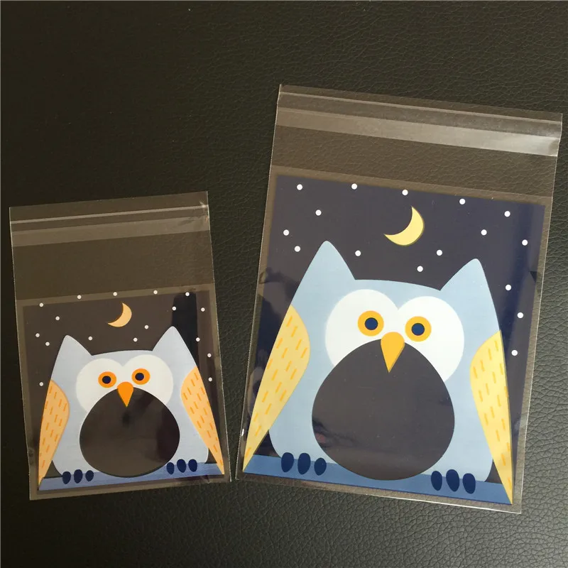 2 sizes 100pcs Owl Cookie Bag Self-adhesive Plastic Cookie Bags Party Gift Bags Christmas Cookie Packaging
2 sizes 100pcs Owl Cookie Bag Self-adhesive Plastic Cookie Bags Party Gift Bags Christmas Cookie Packaging