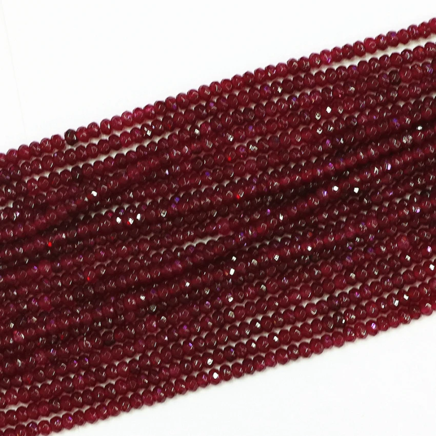 Fashion red natural stone chalcedony jades 2*4mm charms faceted abacus loose beads diy lovely Jewelry findings 15" B573
Fashion red natural stone chalcedony jades 2*4mm charms faceted abacus loose beads diy lovely Jewelry findings 15" B573