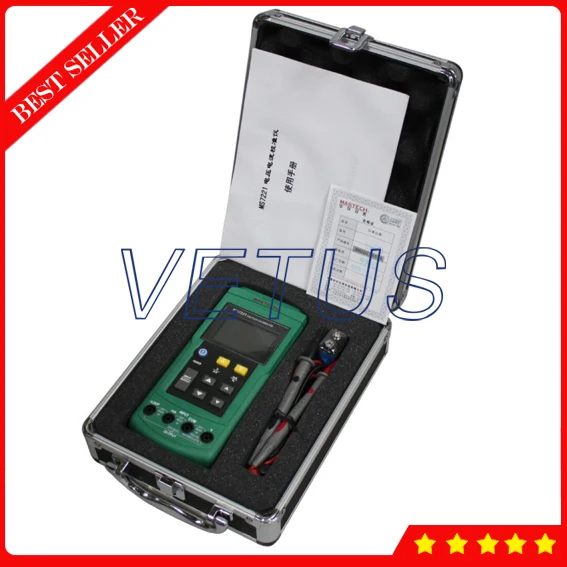 MS7221 DC 0-10V 0-24mA Multifunction Process Calibrator with Voltage Current signal generator
MS7221 DC 0-10V 0-24mA Multifunction Process Calibrator with Voltage Current signal generator