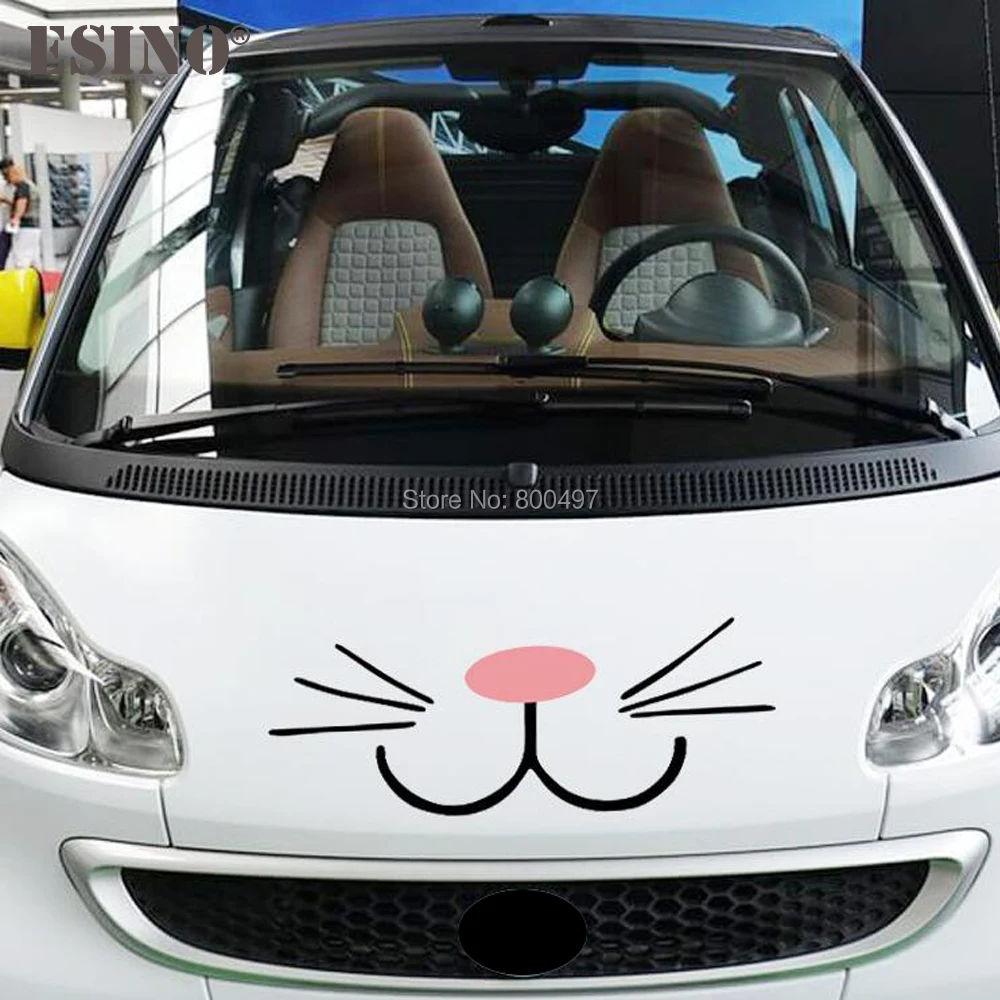 Car Styling New Fashion Decoration Car Accessory Funny Rabbit Teeth Moustache Creative Sticker Car Whole Body Vinyl Decal
Car Styling New Fashion Decoration Car Accessory Funny Rabbit Teeth Moustache Creative Sticker Car Whole Body Vinyl Decal