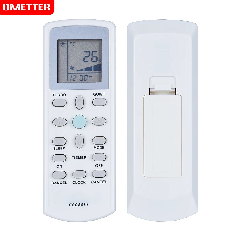 REPLACEMENT Remote Control ECGS01-I ECGS01 i FOR AC Air Conditioner ACSON / YORK / DAIKIN / McQuay
REPLACEMENT Remote Control ECGS01-I ECGS01 i FOR AC Air Conditioner ACSON / YORK / DAIKIN / McQuay