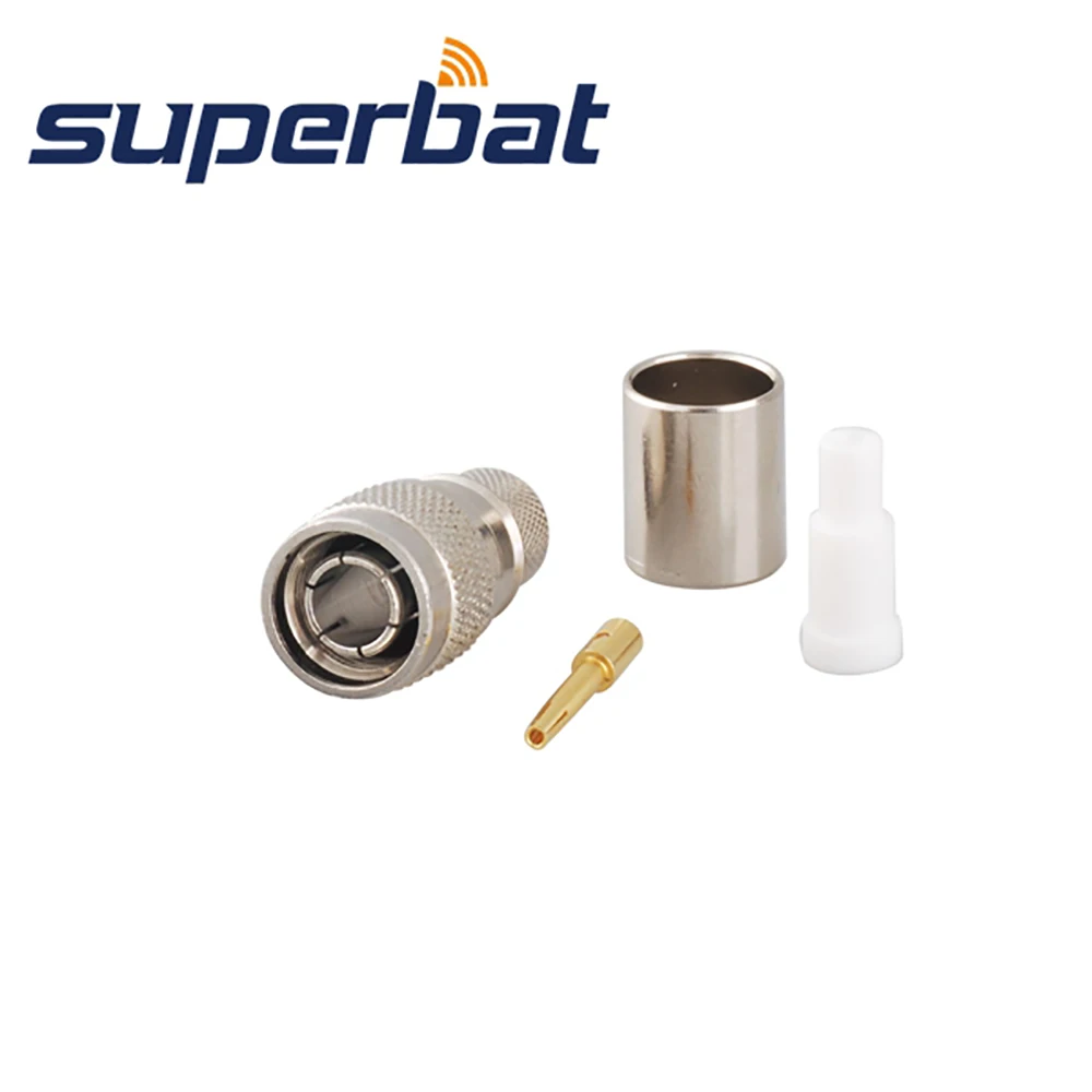 Superbat RP-TNC Crimp Plug(Female Pin) Connector for LMR400 RG8 RG213 RG214 Cable
Superbat RP-TNC Crimp Plug(Female Pin) Connector for LMR400 RG8 RG213 RG214 Cable