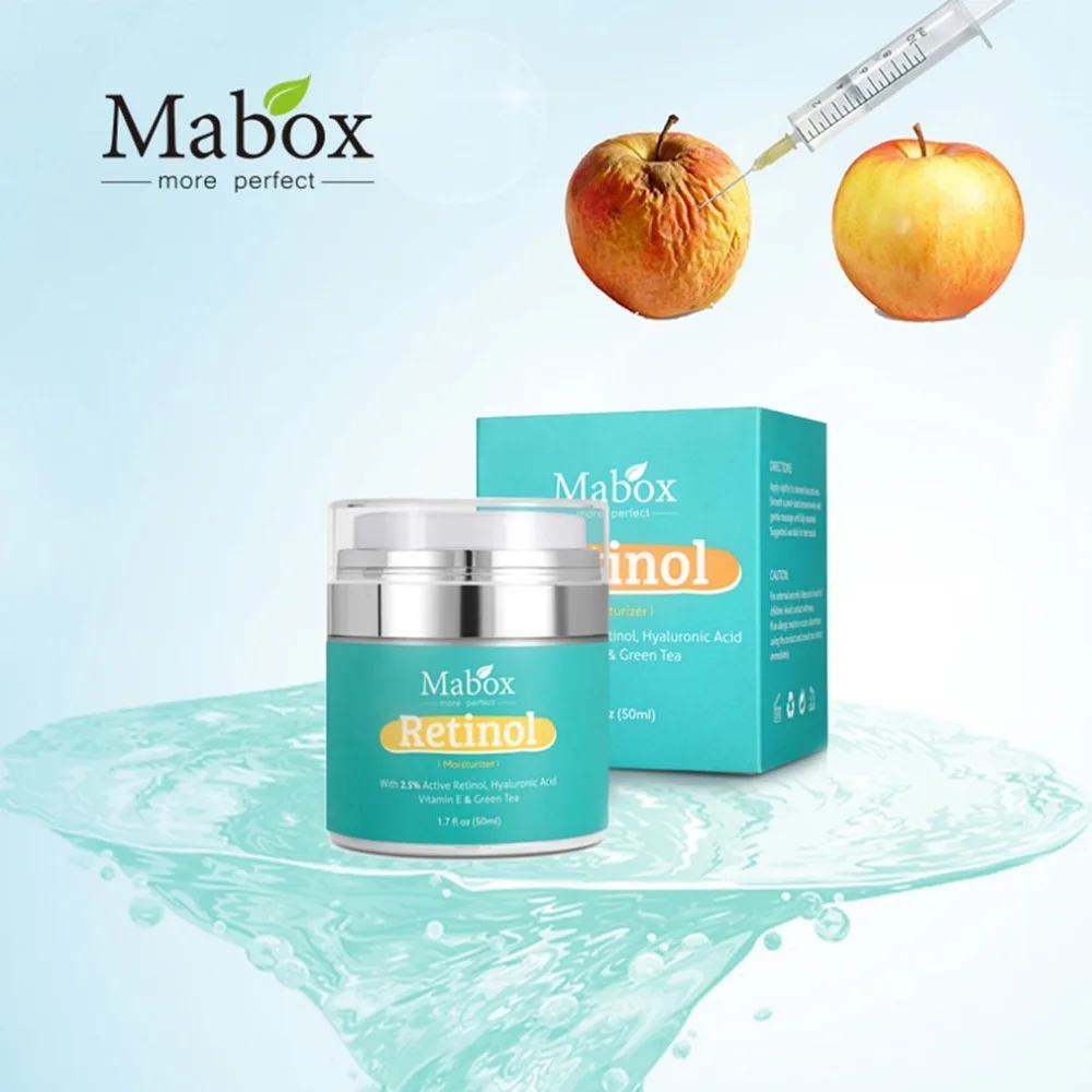 Mabox 50ML Moisturizer Face Cream Vitamin E Collagen Anti Aging Wrinkles Acne Hyaluronic Acid Whitening Cream Women Skin Care
Mabox 50ML Moisturizer Face Cream Vitamin E Collagen Anti Aging Wrinkles Acne Hyaluronic Acid Whitening Cream Women Skin Care