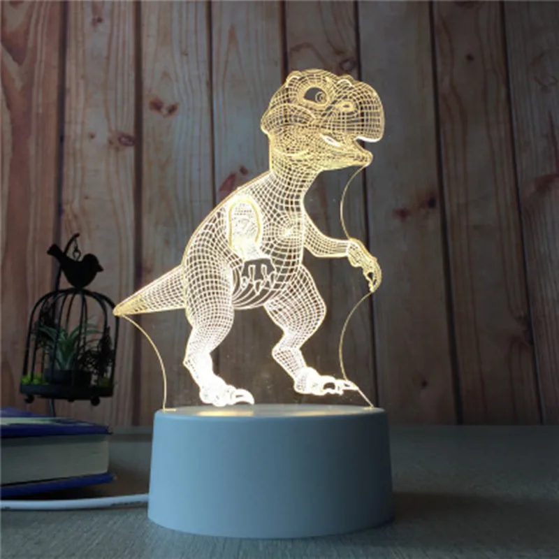 Led Creative 3D table Acylic lighting jellyfish cartoon luminous lamp led dinosaur type creative lamp night lighting
Led Creative 3D table Acylic lighting jellyfish cartoon luminous lamp led dinosaur type creative lamp night lighting