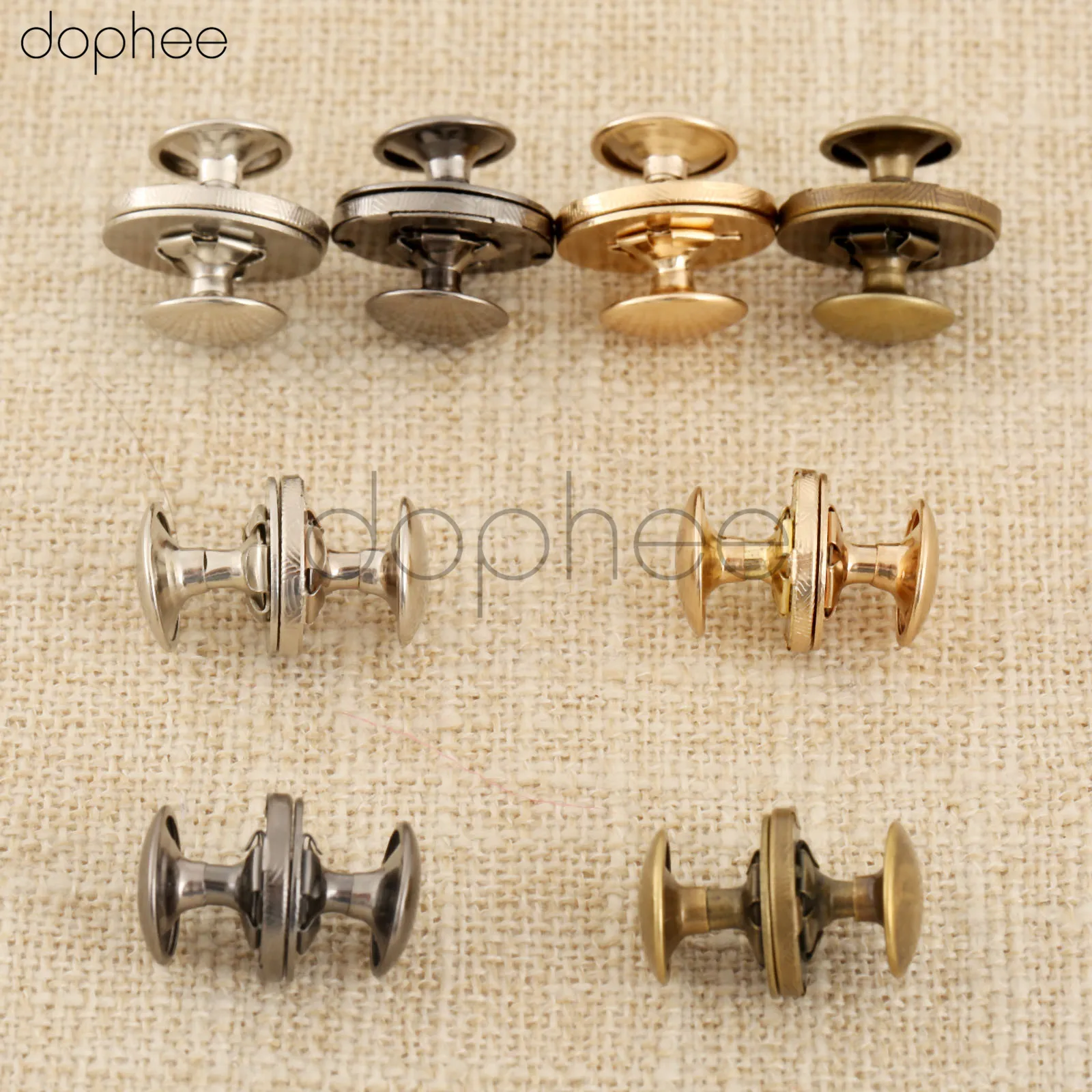 dophee 10sets 14/18mm Thin Strong Magnetic Snap Double-Sided Rivets Stud Closure Clasp Fastener Parts For Wallet Bags Clothes
dophee 10sets 14/18mm Thin Strong Magnetic Snap Double-Sided Rivets Stud Closure Clasp Fastener Parts For Wallet Bags Clothes
