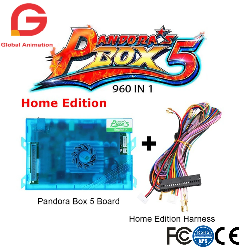2 Player Arcade Mame Joystick And Original Pandora Box 5 Home Edition 960 In 1 Motherboard Game DIY Kit For Arcade Machine
2 Player Arcade Mame Joystick And Original Pandora Box 5 Home Edition 960 In 1 Motherboard Game DIY Kit For Arcade Machine