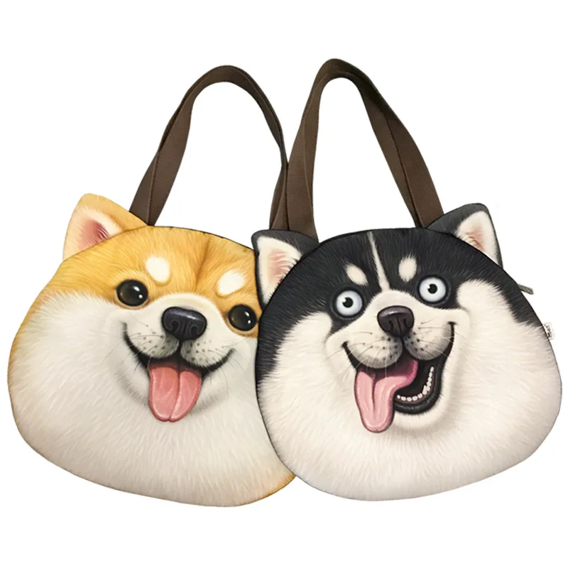 Women Canvas Husky Shoulder Bag Harajuku Style Shopping Handbags Animal Corgi Printing Bag Female Casual Tote Big Bags
Women Canvas Husky Shoulder Bag Harajuku Style Shopping Handbags Animal Corgi Printing Bag Female Casual Tote Big Bags