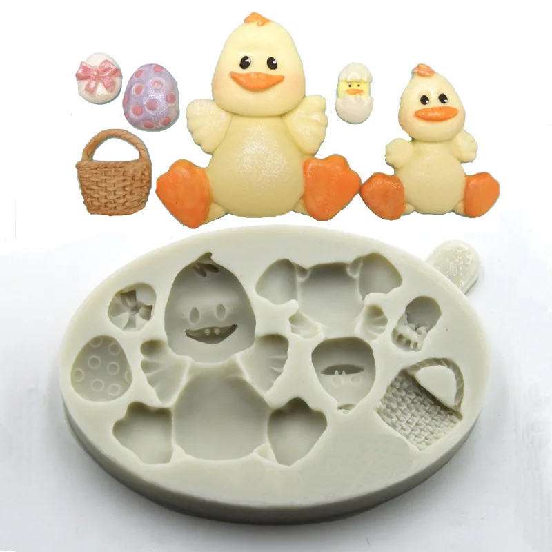 Luyou 1pcs Duck and flower basket cake silicone mold fondant mold Birthday cake decorating tools chocolate gumpaste mold FM1853
Luyou 1pcs Duck and flower basket cake silicone mold fondant mold Birthday cake decorating tools chocolate gumpaste mold FM1853