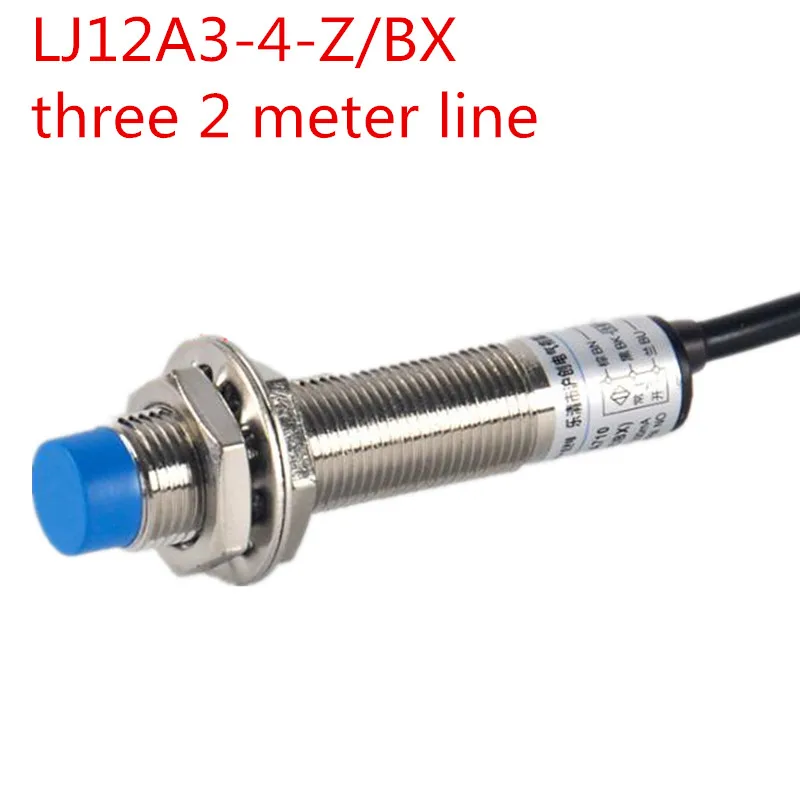 Датчик приближения металлический индуктор LJ12A3-4-Z/BX три линии Силовые транзисторы NPN часто открытые 2 метровой линией
Датчик приближения металлический индуктор LJ12A3-4-Z/BX три линии Силовые транзисторы NPN часто открытые 2 метровой линией