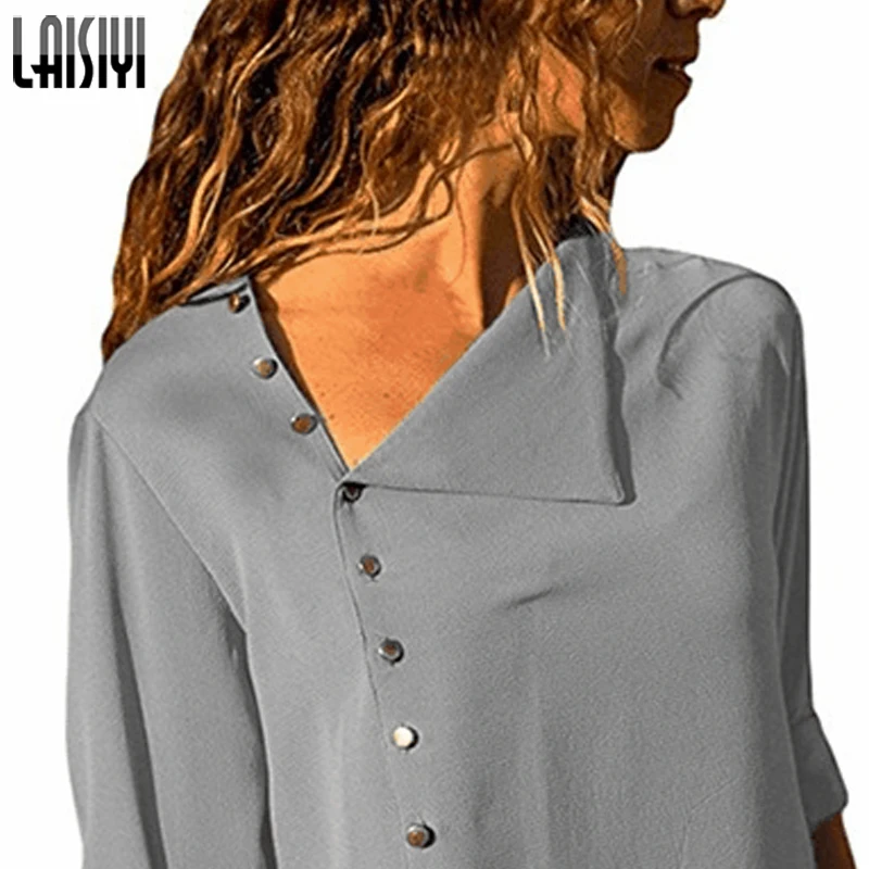 LAISIYI Autumn Fashion Skew Collar Long Sleeve Blouse Women Work Office Oversized Shirt Boho Elegant Ladies Blouses ASBL20392
LAISIYI Autumn Fashion Skew Collar Long Sleeve Blouse Women Work Office Oversized Shirt Boho Elegant Ladies Blouses ASBL20392