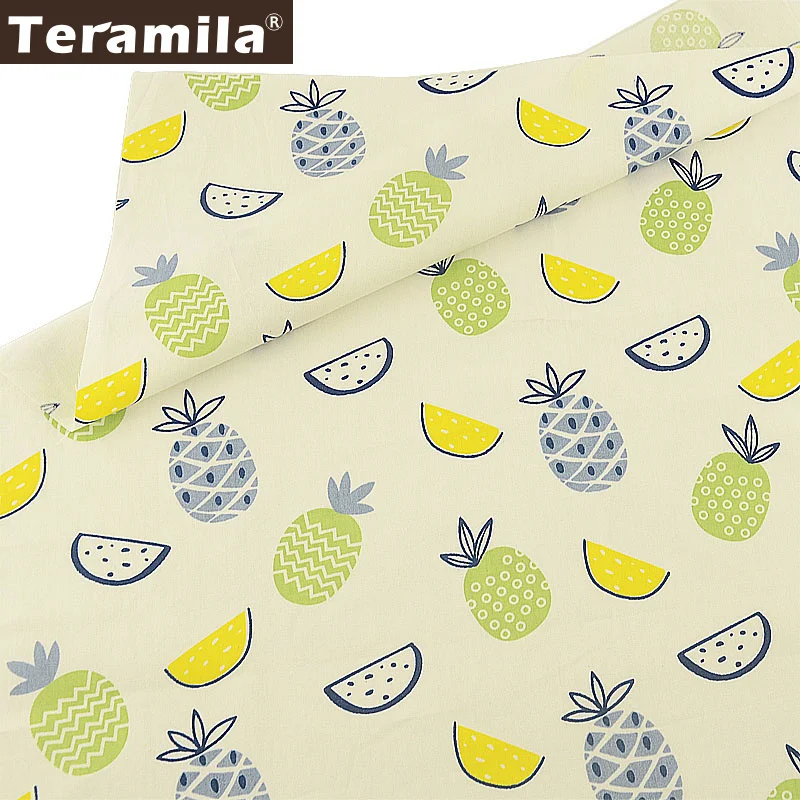 Teramila White Tecido Material Quilting Twill DIY Sewing Dolls Cloths Fruits Patterns 100% Cotton Fabric Tela Scrapbooking
Teramila White Tecido Material Quilting Twill DIY Sewing Dolls Cloths Fruits Patterns 100% Cotton Fabric Tela Scrapbooking