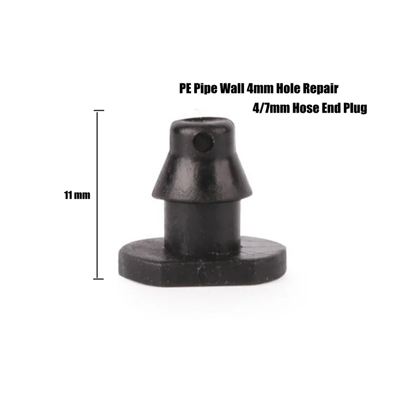 500pcs 4/7mm Garden Hose End Plug Connectors Irrigation PE Pipe Wall 4mm Holes Repair Watering System Pipe Water Stop Fittings
500pcs 4/7mm Garden Hose End Plug Connectors Irrigation PE Pipe Wall 4mm Holes Repair Watering System Pipe Water Stop Fittings